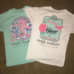 Set of 2 Simply Southern Shirts